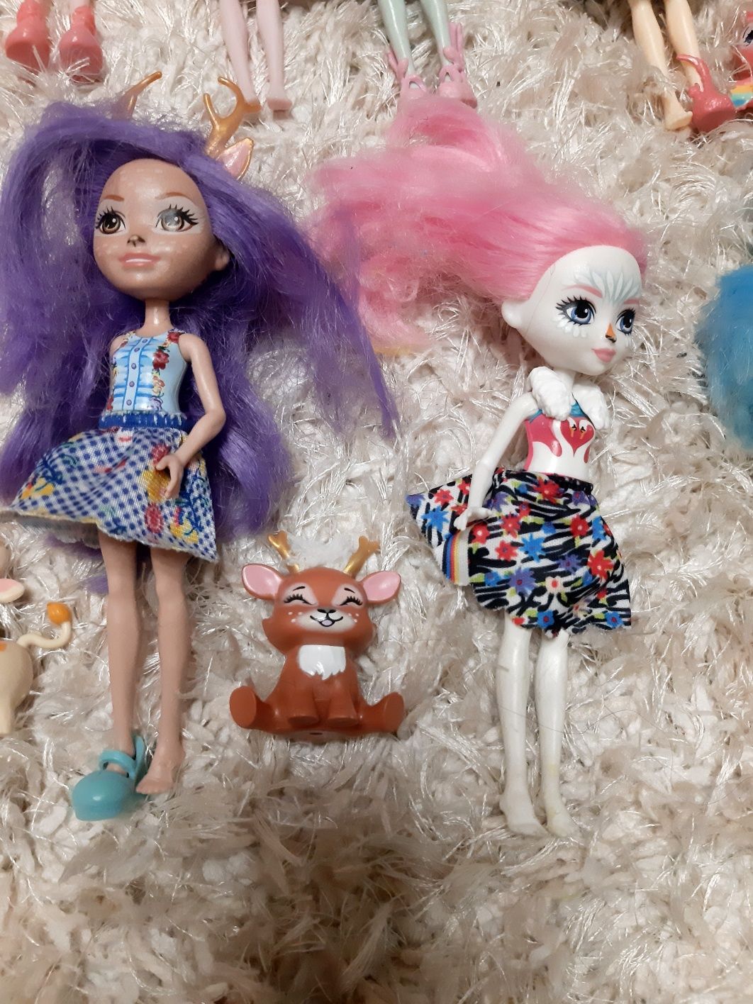 Продам ляльки enchantimals оригінал mattel і вихованці