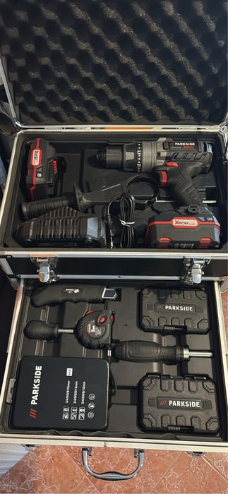 Pack Aparafusadora com Martelo Performance Parkside