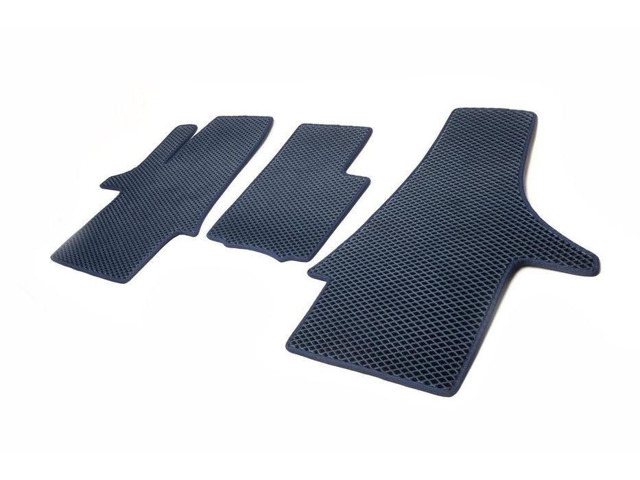 Volkswagen T5 Caravelle Коврики EVA (синие, передние)