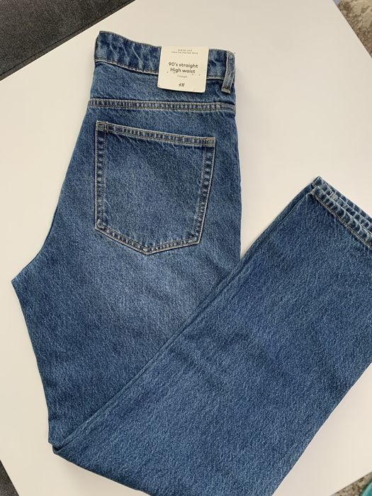 Прямі джинси H&M р.40