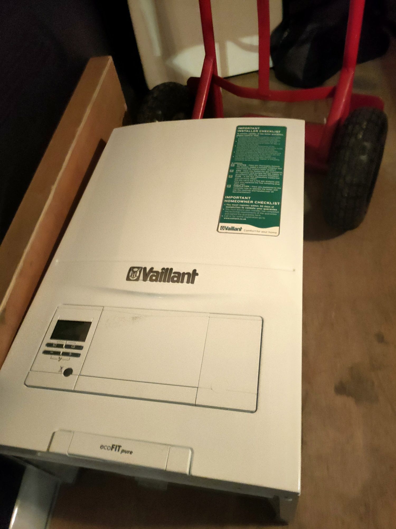 Kocioł gazowy Vaillant ecotec pure 415 19 rok oraz 418 22 rok