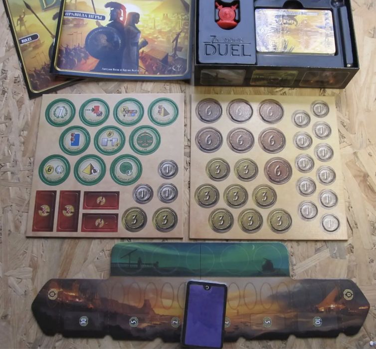 ХіТ для двох! 7 чудес Дуель (7 Wonders Duel) + УКРАЇНСЬКОЮ