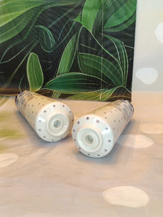 solniczka i pieprzniczka wysoka ceramika Bolesławiec