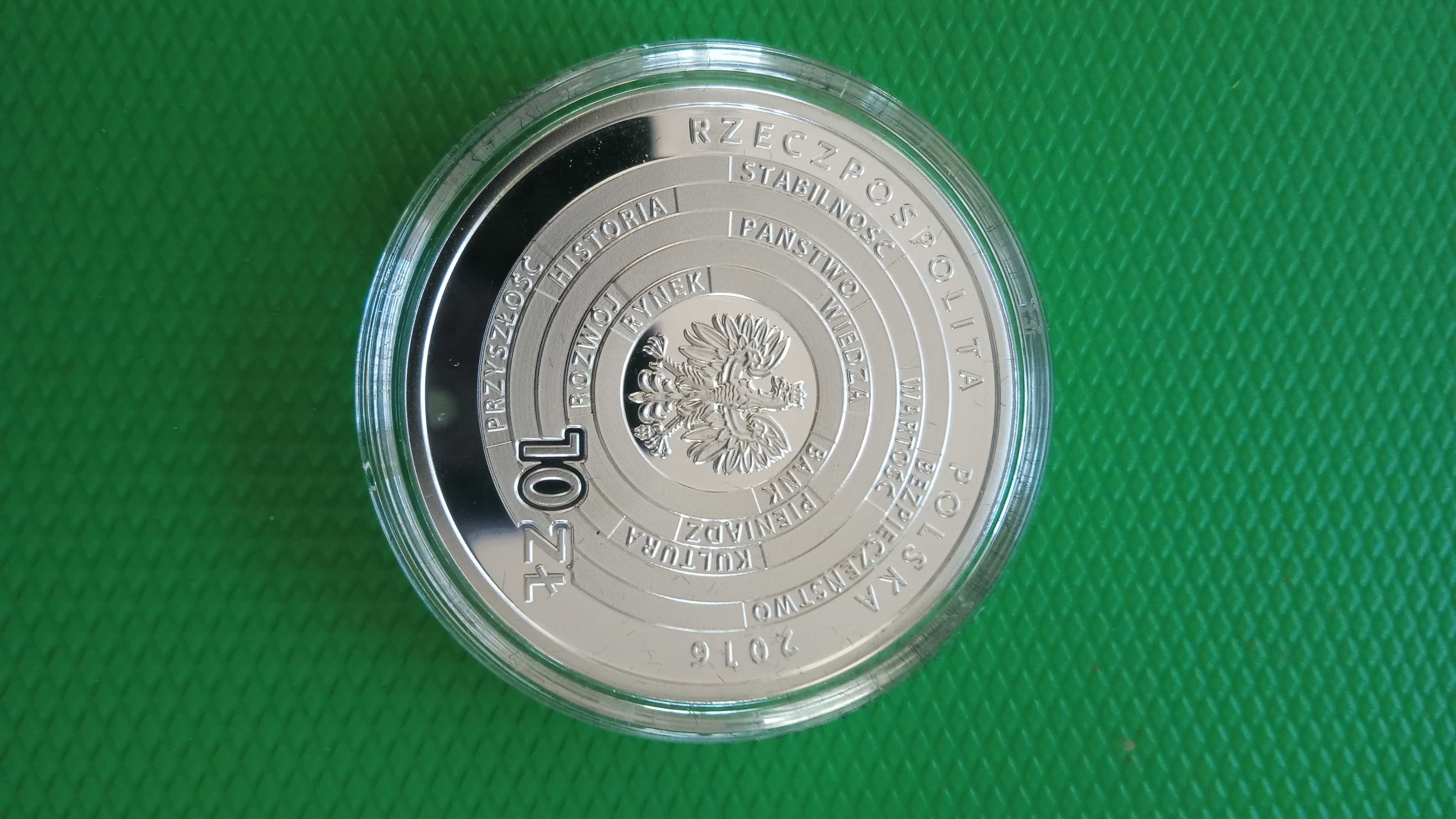 10 złotych 2016 - Centrum Pieniądza NBP im. Sławomira Skrzypka