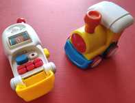 TOMY CHICCO паровоз и мобильный телефон