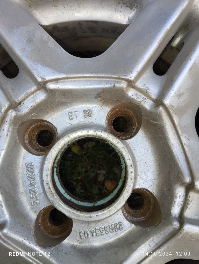4x Alufelgi ronal  R13