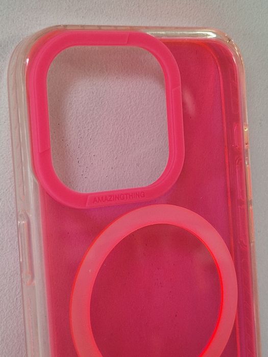 Amazing Thing Etui Titan Pro Neon Mag Wallet Case 10FT Iphone 15 Pro