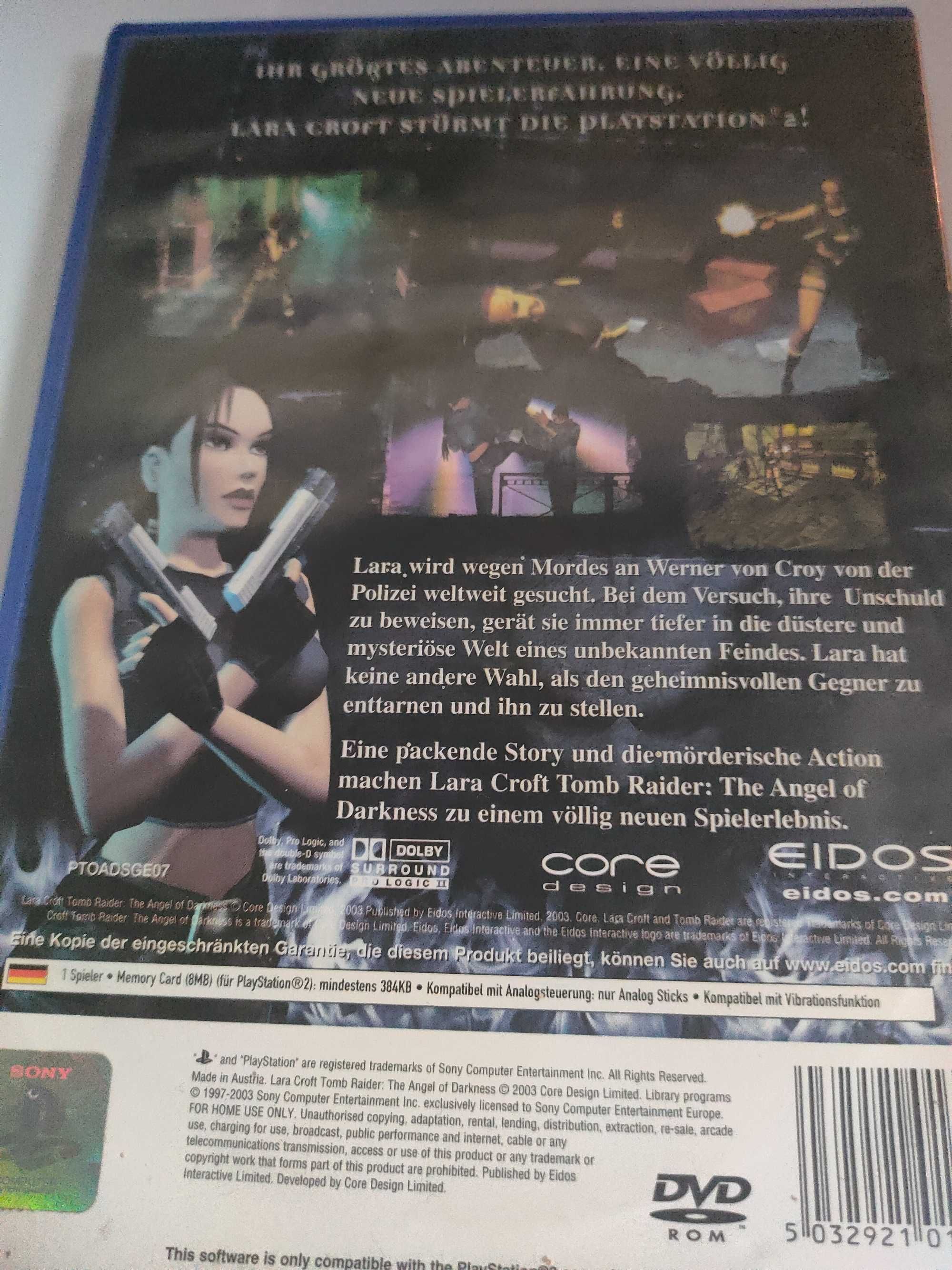 Tomb Raider: The Angel of Darkness PS2 Sklep Wysyłka Wymiana