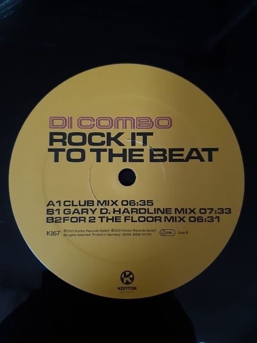 Di Combo Rock It To The Beat Vinyl