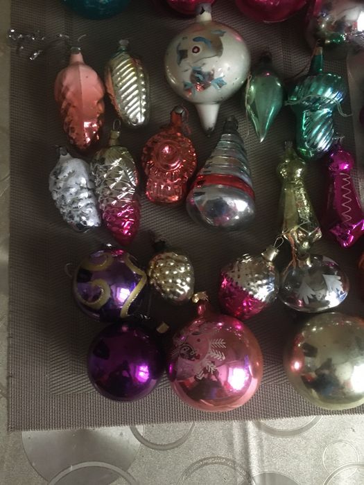 Новогодние игрушки периода  ссср