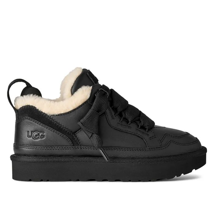 р36-45 Уггі UGG Lowmel Sneaker Black Leather