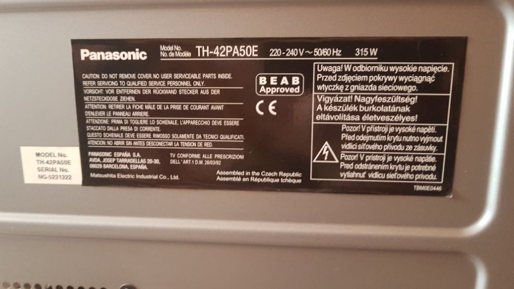 Telewizor Panasonic 42 cale