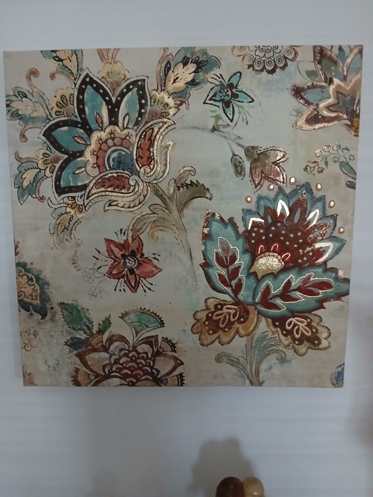 2- Quadros Flores relevo