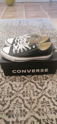 Buty converse czarne skórzane  R. 37,5 polecam