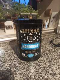 Puszka na kawę czarna ozdobna Honduras