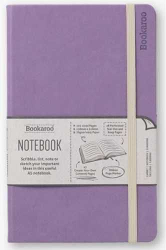 Bookaroo Notatnik Journal A5 - Jasny fiolet