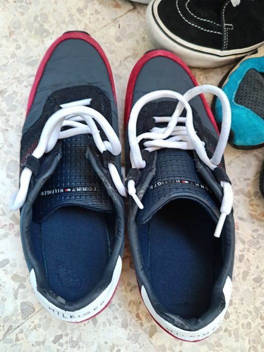 Lote sapatilhas (Vans, Le Coq Sportif, Tommy Hilfiger)