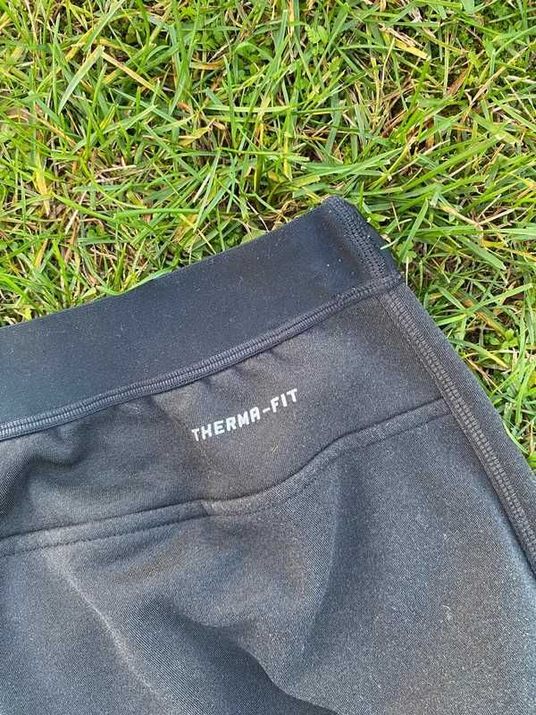 Spodnie Nike Thermafit męskie do biegania run running r.L czarny bdb