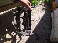 Aranha conta km suzuky gsxf katana