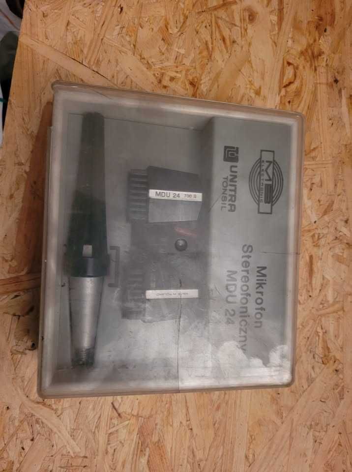 mikrofon stereofoniczny UNITRA MDU 24 - PRL