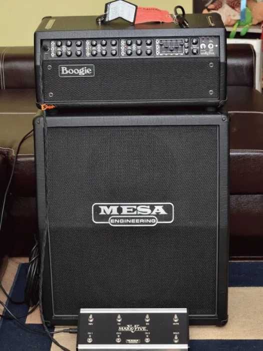 Гитарный усилитель Mesa Boogie Mark V+Mesa RectifierCab 2x12+Road Case