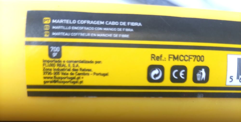 Martelo de confragem novo