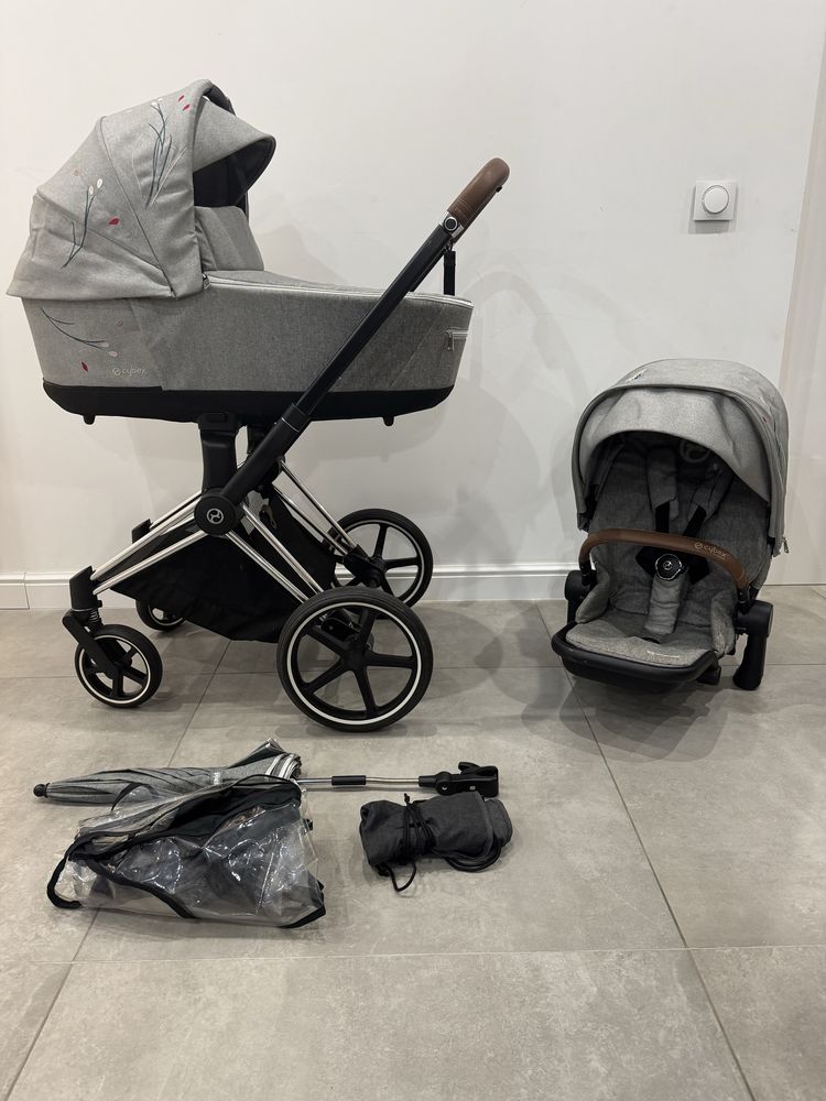 Cybex Priam 4.0 2w1 Koi / Chrome Brown
