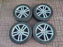 Felgi 20 Cali 5x130 Opony 275/45R20 Audi Q7 VW Touareg Porsche Cayenne