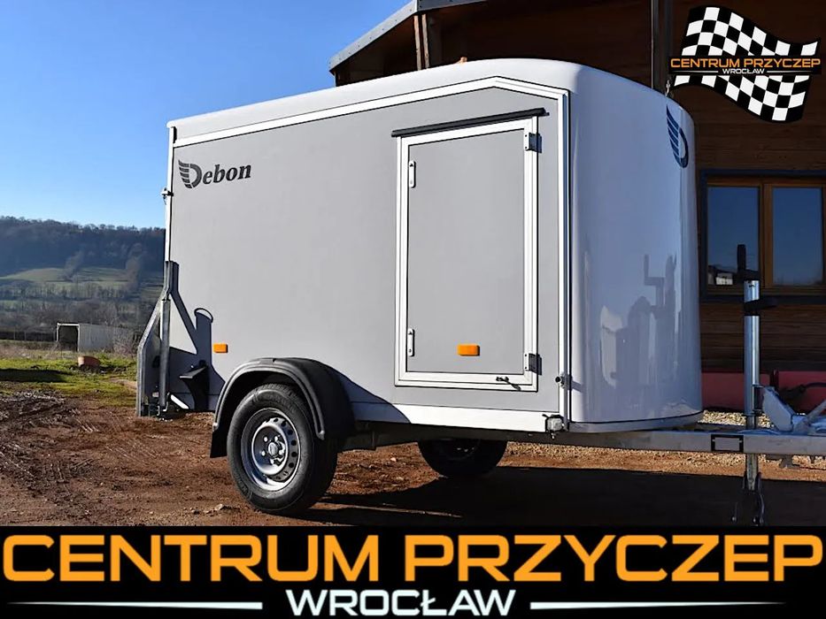 Debon C255 / FURGON / KONTENER / BAGAŻOWA + DRZWI BOCZNE  Nowa / Kompozyt / Drzwi boczne / Rampa / DMC: 750 - 1300 Kg