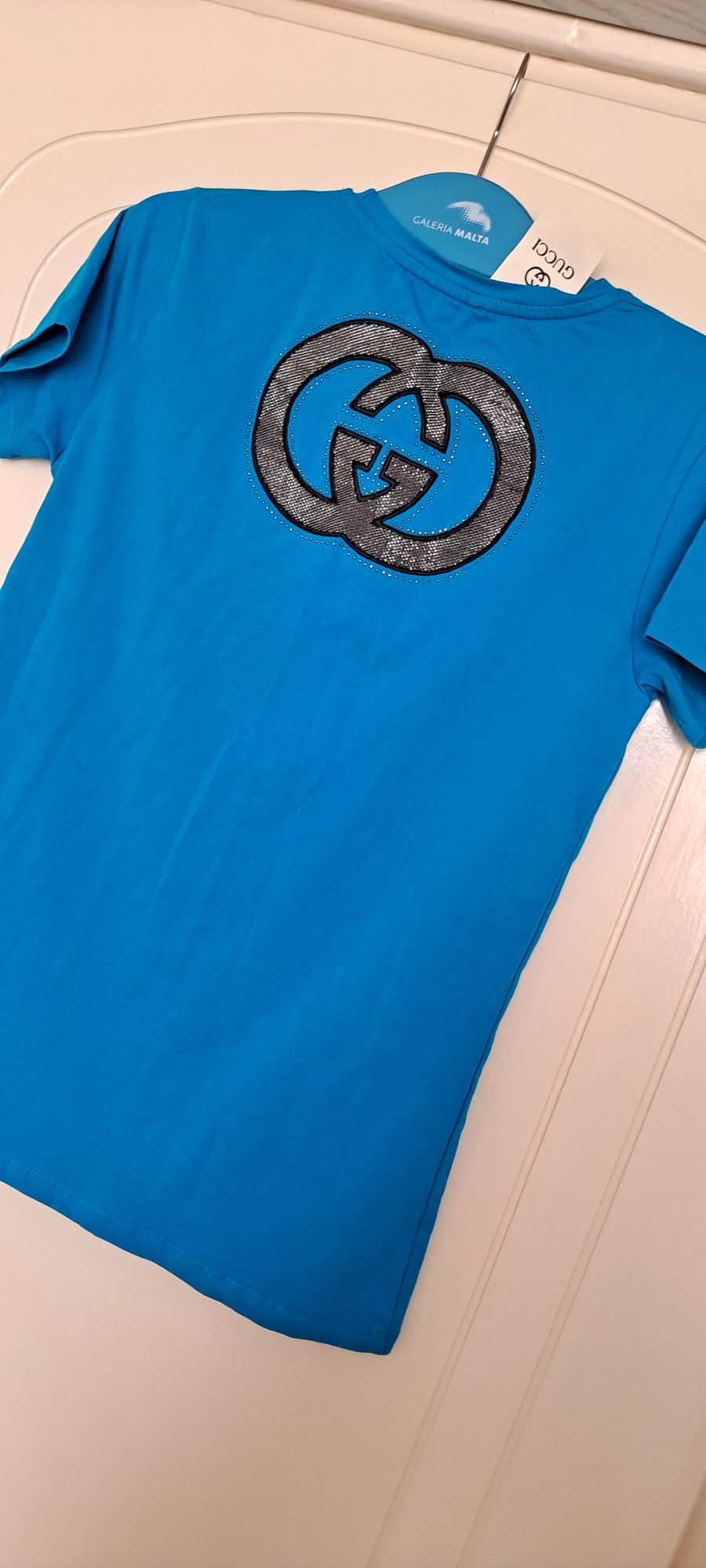 Koszulka damska Gucci Xl/2XL niebieska