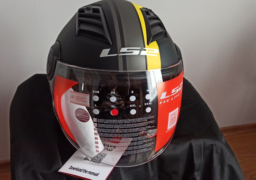 Мотошолом LS2 OF562 airflow metropoli + додатковий візор