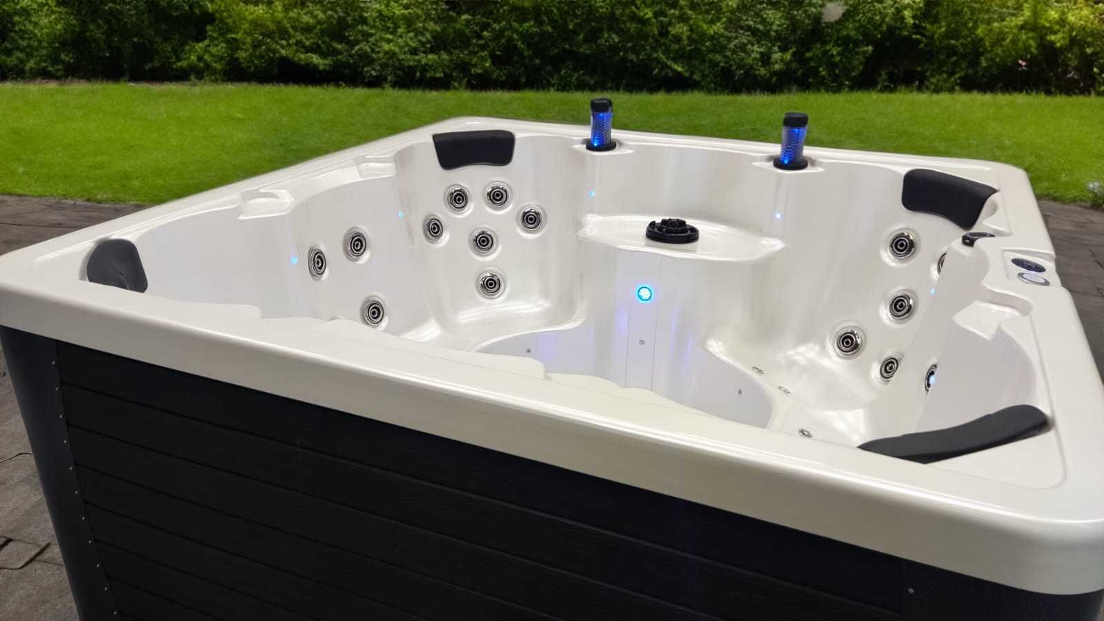 Jacuzzi ogrodowe balia spa hot tub wanna z hydromasażem QuadraZen