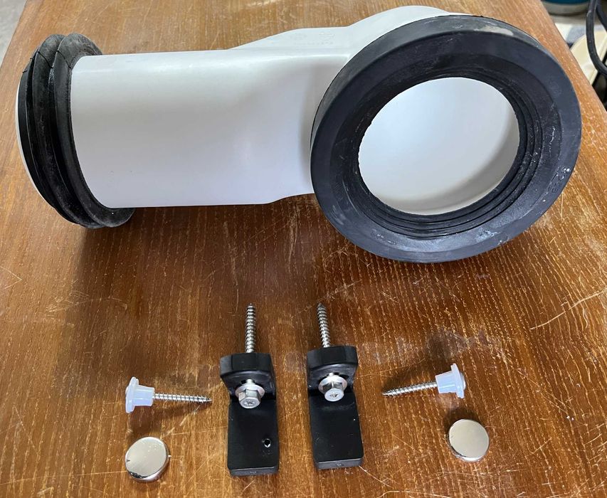 Sanita Simples Sanitana BTW Coral + Tampo + Kit ligação e fixação