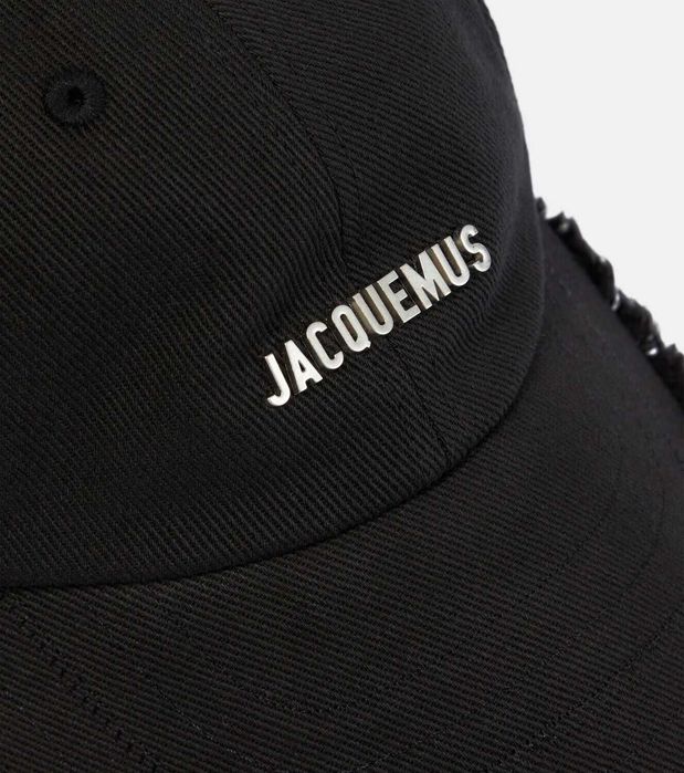 Кепка Jacquemus La Casquette Artichaut Baseball Cap Black