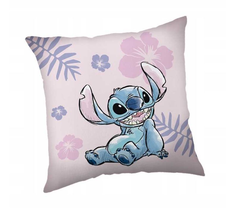 Lilo i Stitch poduszka dekoracyjna 35x35 dla dziecka młodzieżowa