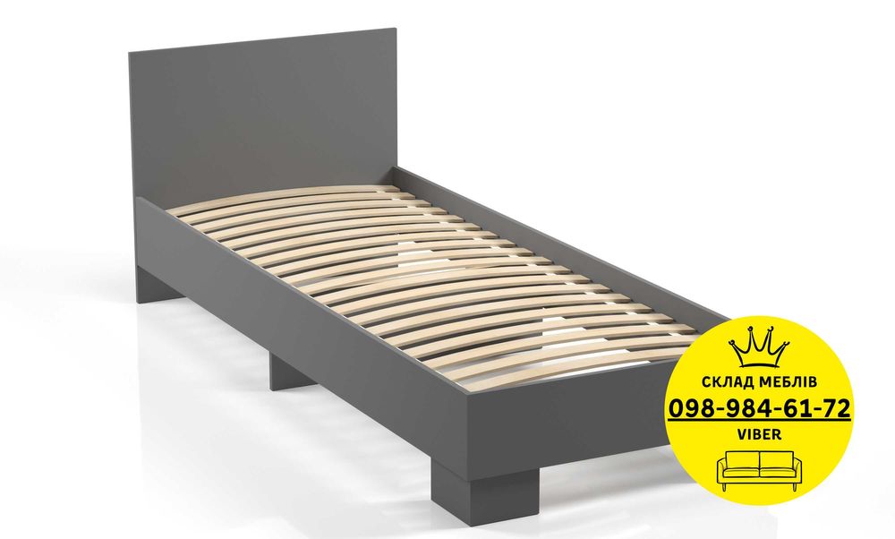 АКЦИЯ! Кровать с ЛАМЕЛЬЮ. Кровать. Ліжко. Спальні. Комод. Мебель