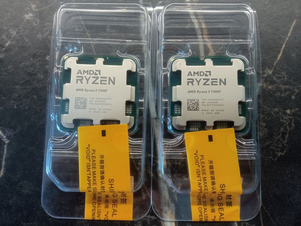 Процессор AMD Ryzen 5 7500f AM5 6 Ядер 12 потоків Нові Розпродаж