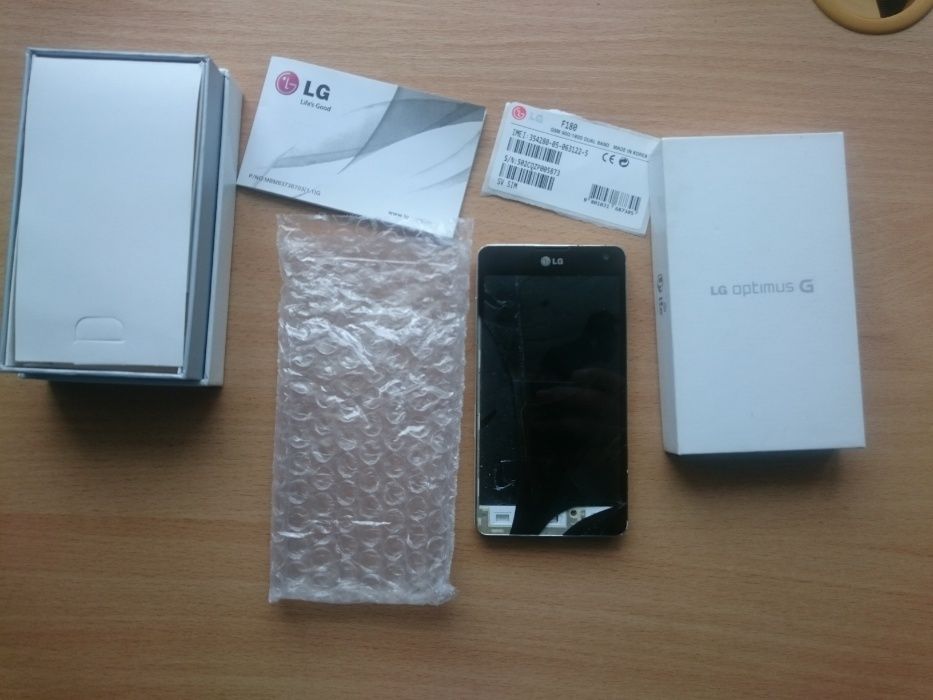 LG Optimus G Telefon Smartfon Box Pudełko 4G LTE 2GB