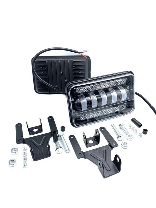 Светодиодная фара ближнего света С ДХО 50W. СТГ ПТФ Led противотуманка