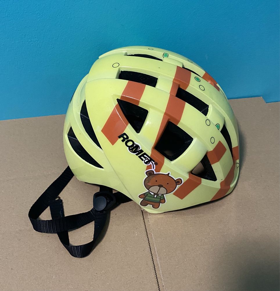 Kask rowerowy romet 54-57 dla chłopca