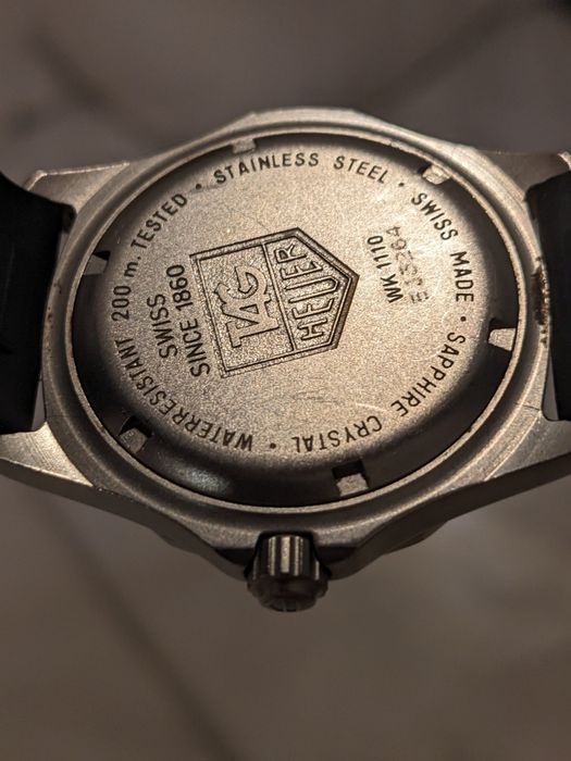 TAG Heuer WK1110 – Relógio Masculino de Luxo | Professional 200M