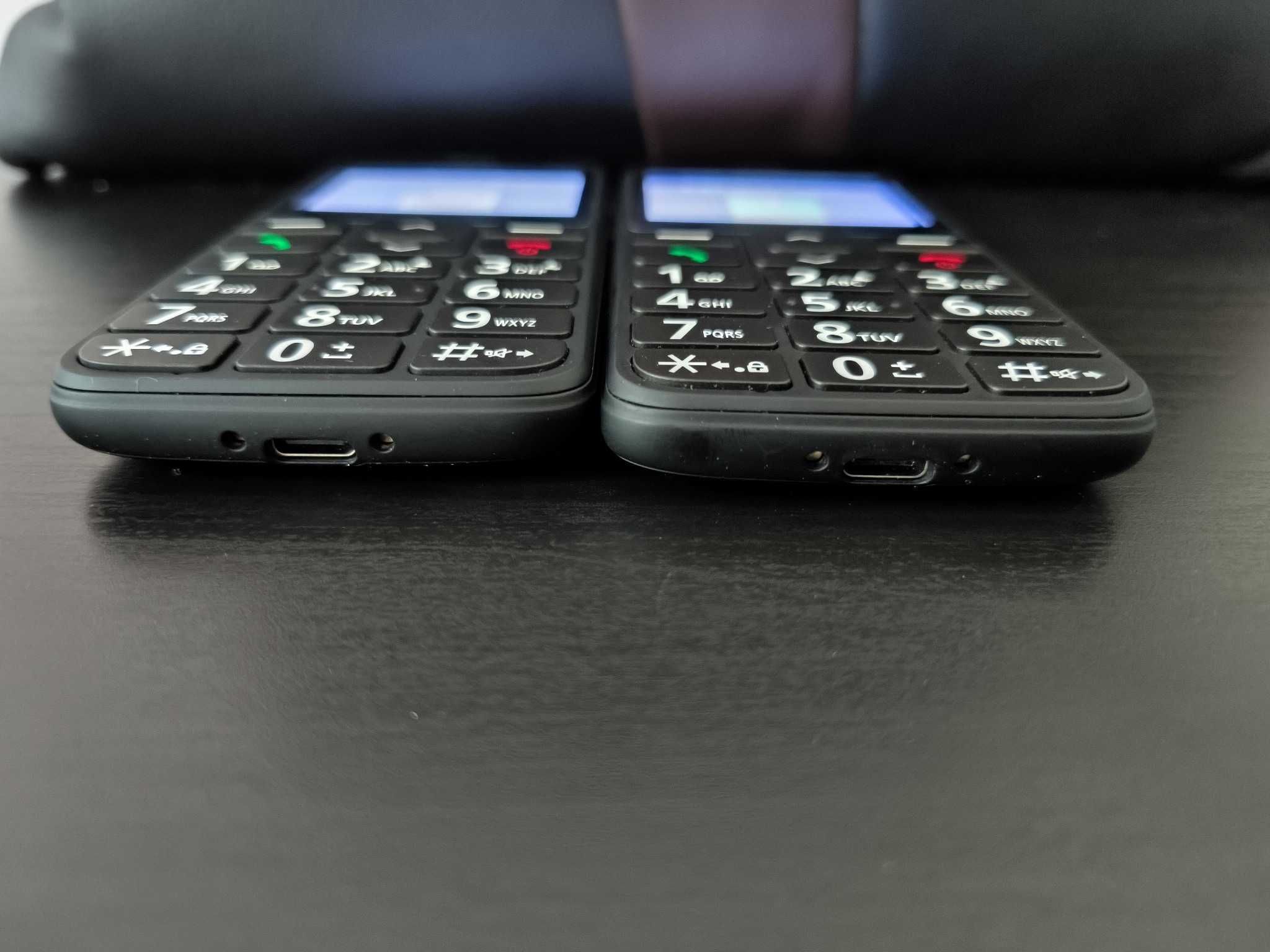 Łatwy w obsłudze telefon Panasonic z USB-C (Zestaw 2)