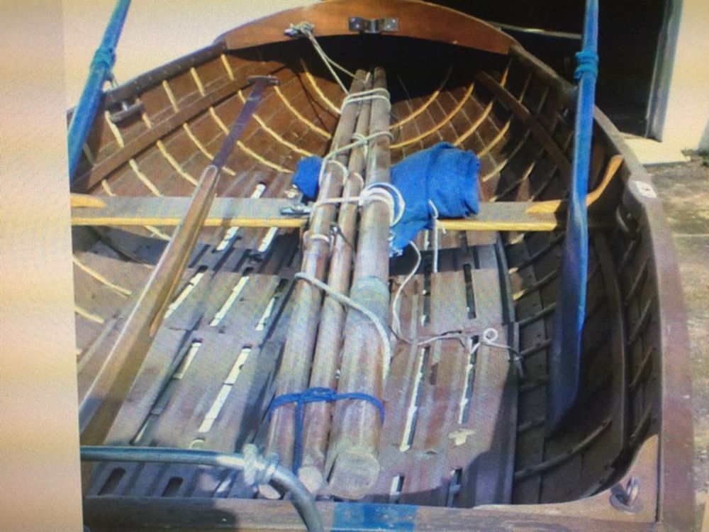 Veleiro Dinghy 12 monotipo anos 40