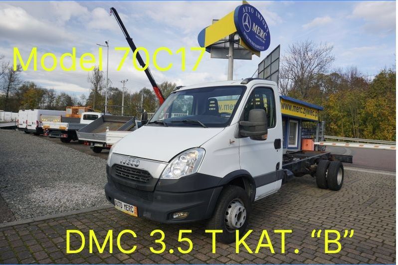 Iveco 70C17 rama pod zabudowę KAT.&quot;B&quot;  Możliwość nałożenia dowolnej zabudowy