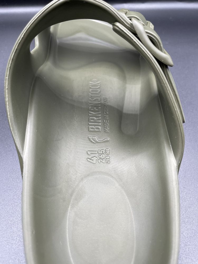 Khaki Klapki Birkenstock NOWE