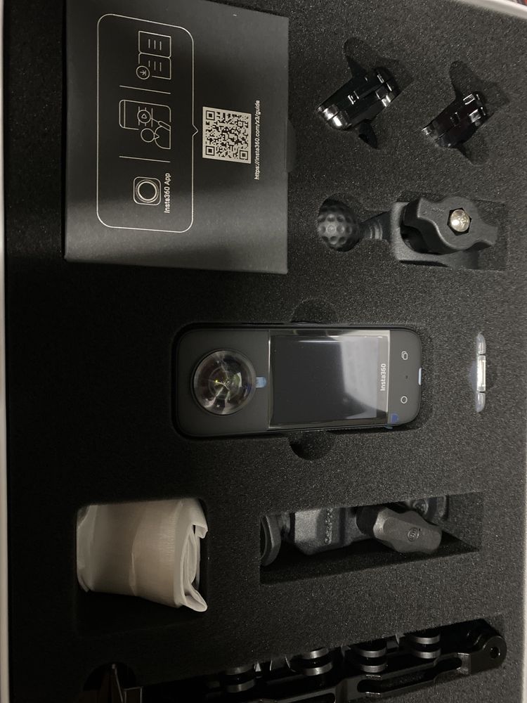 Kit camera e acessorios insta 360 x3