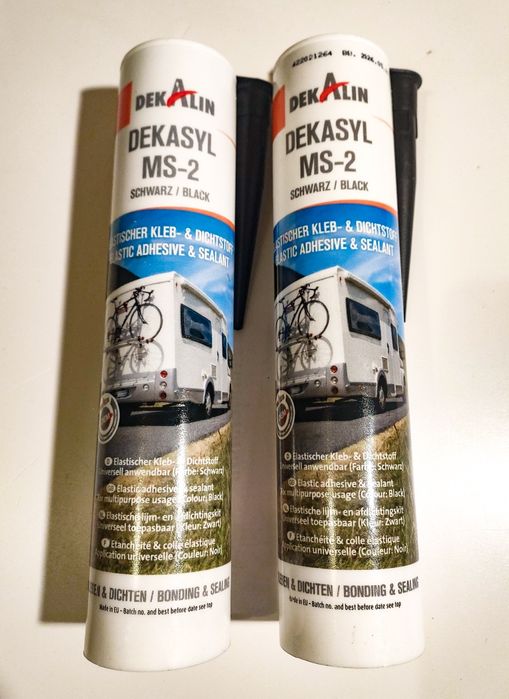 Dekalin Dekasil MS-2 / czarny 2 szt.