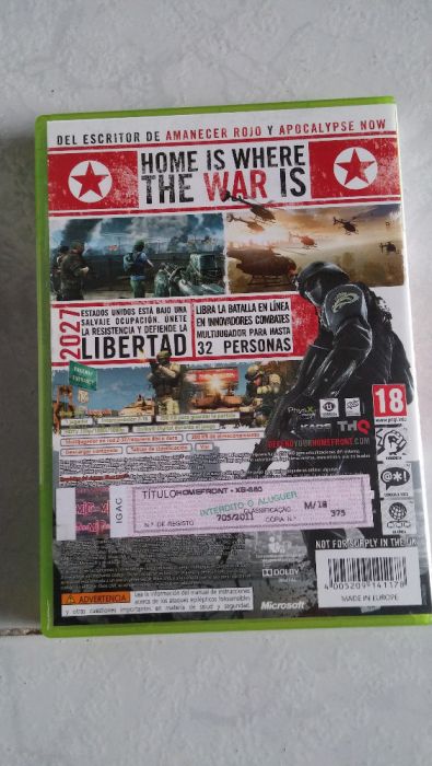 Jogo X-BOX 360 Homefront