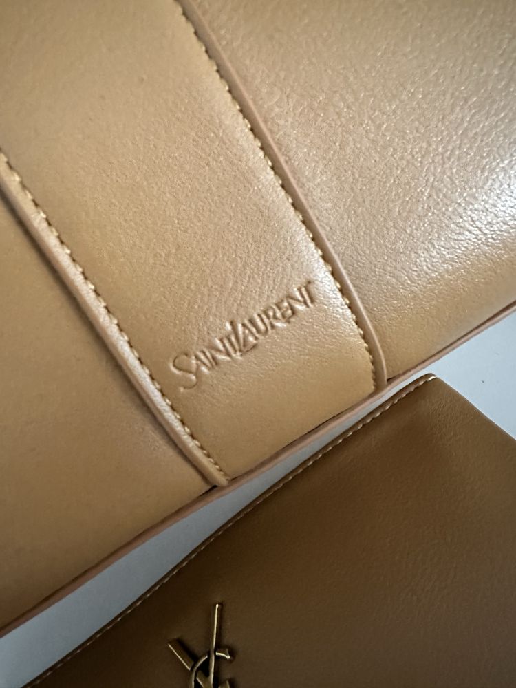 Torba camel YSL piekny model shoper