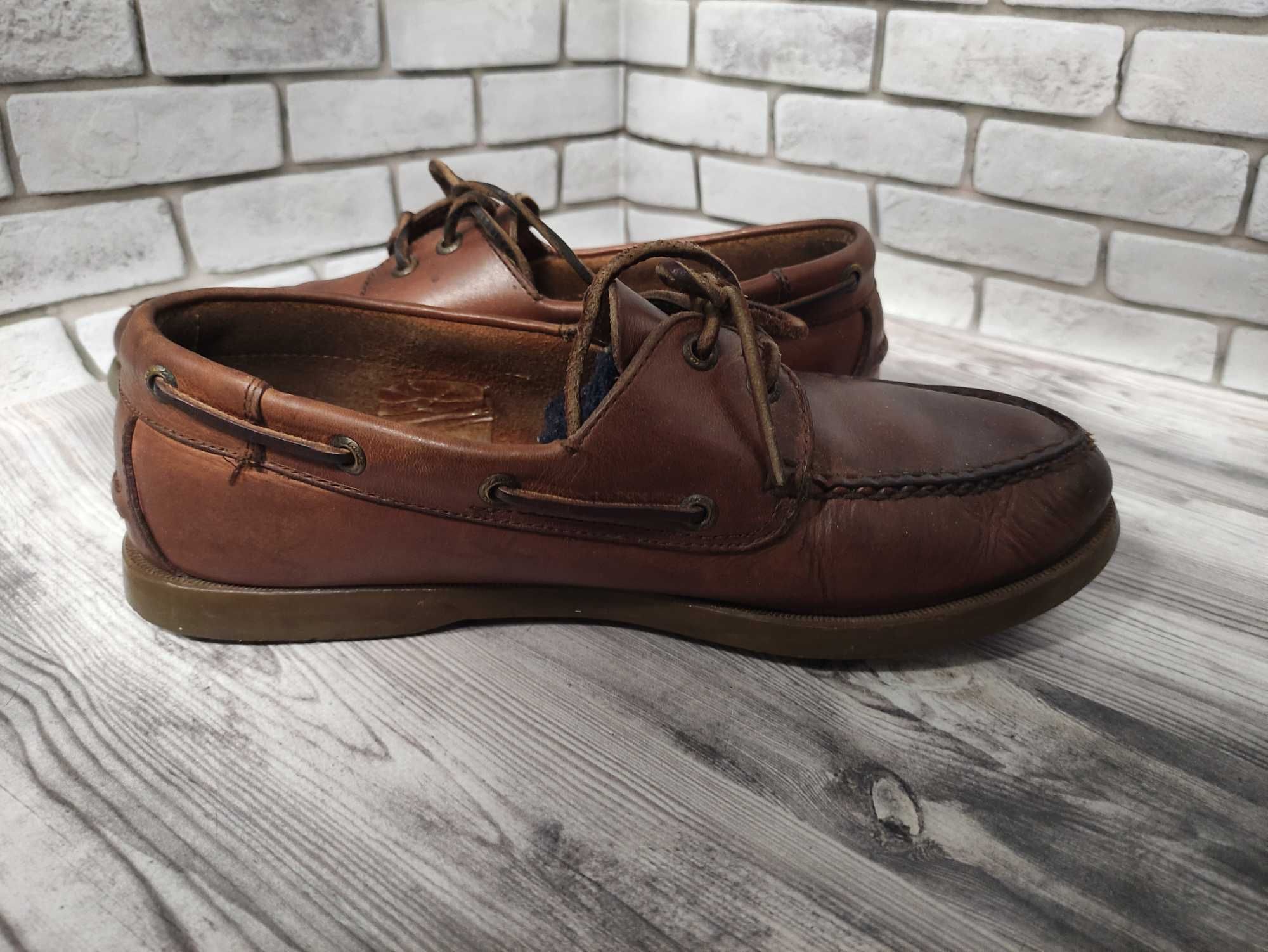 Шкіряні топсайдери Clarks, розмір 42